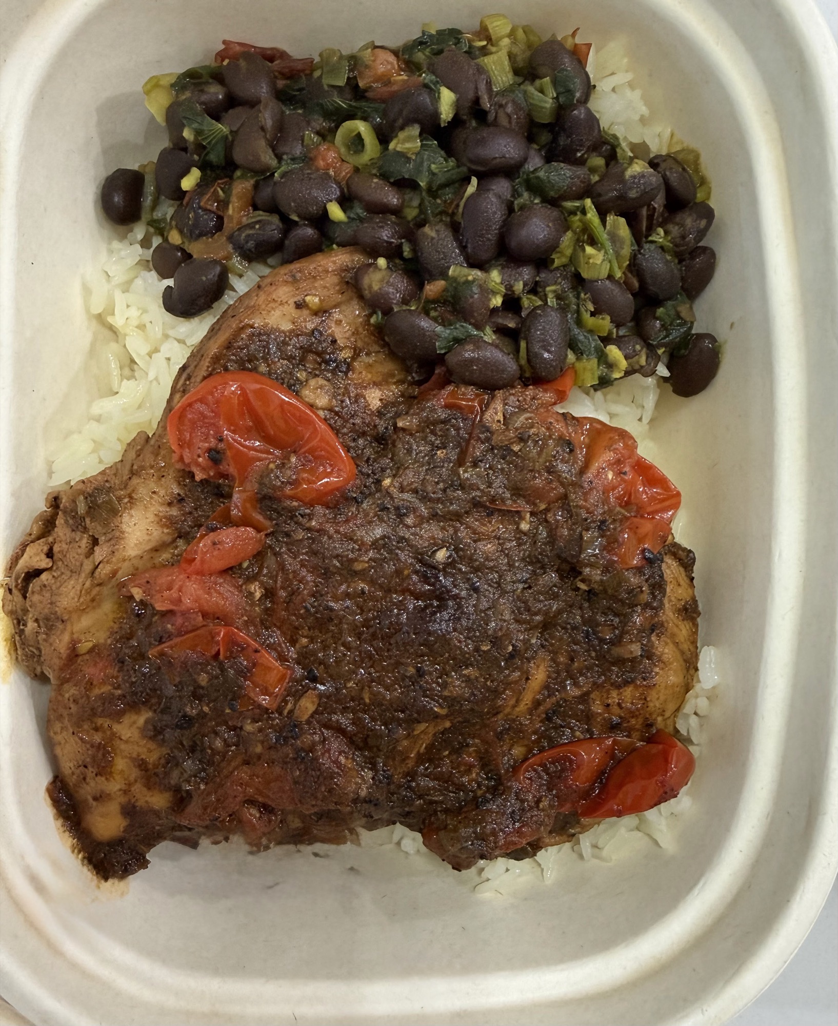 Jerk-style Chicken & Rice