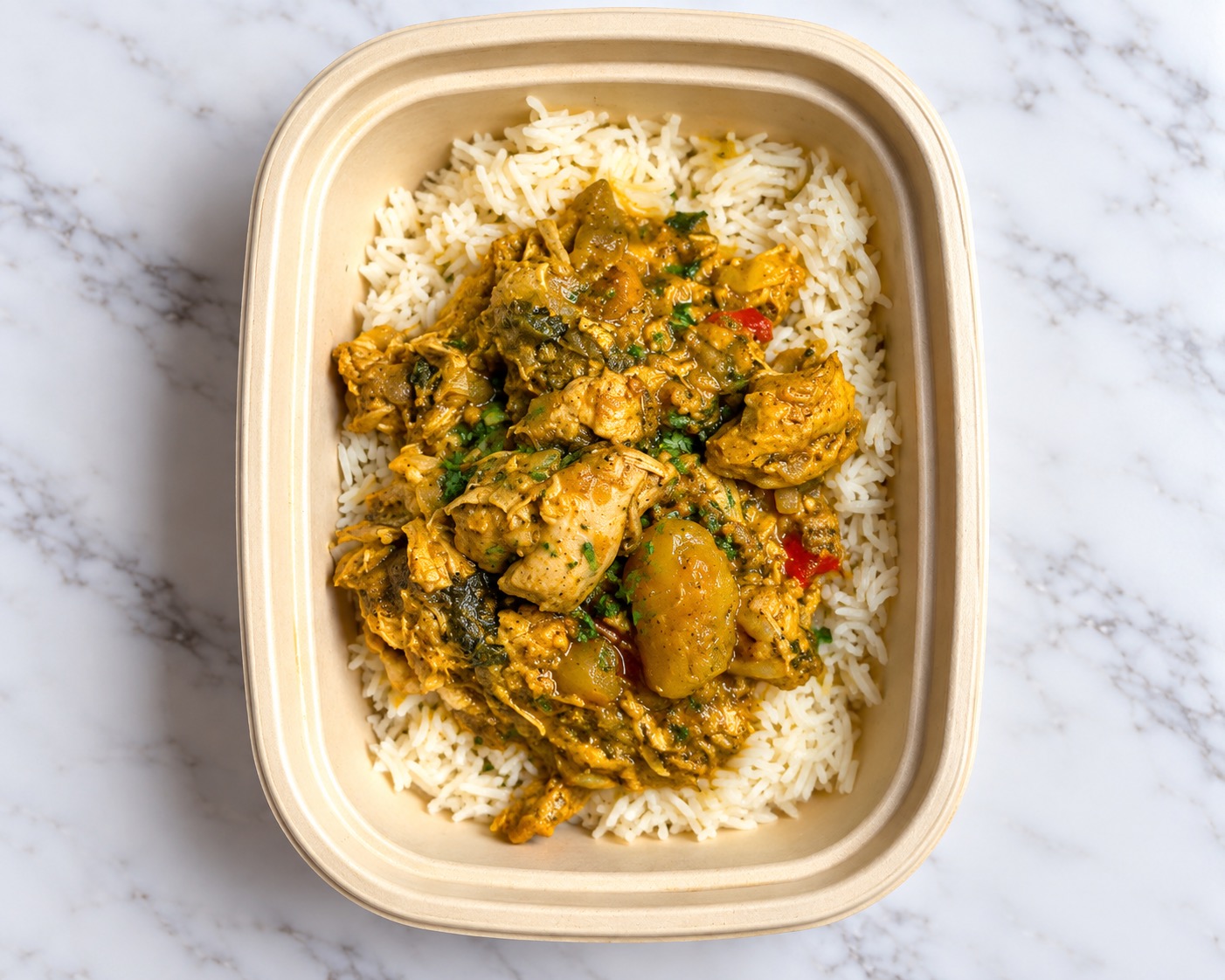 Kari's Curry Chicken & Jasmine Rice
