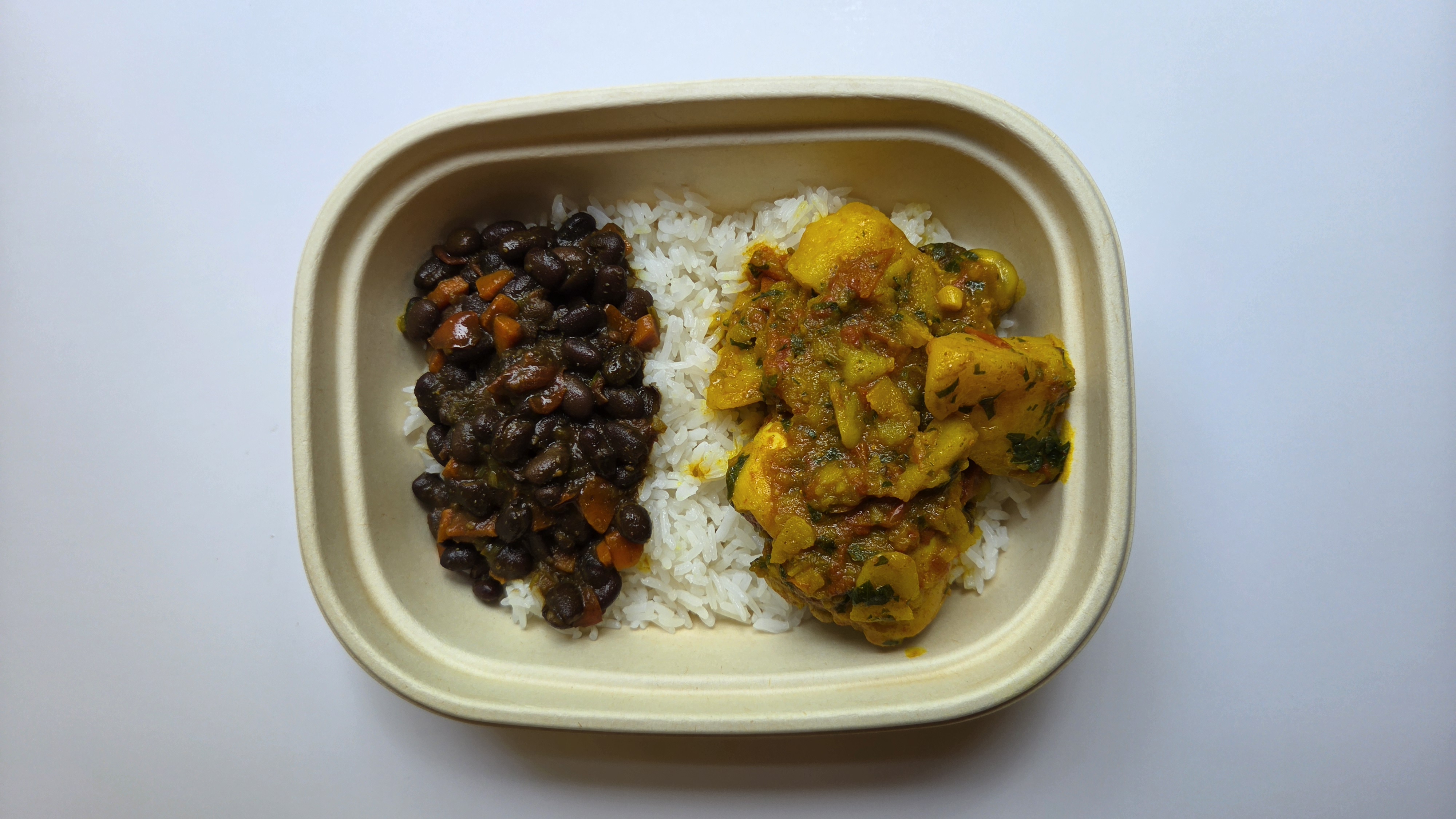 Pollo Sudado & Red Beans