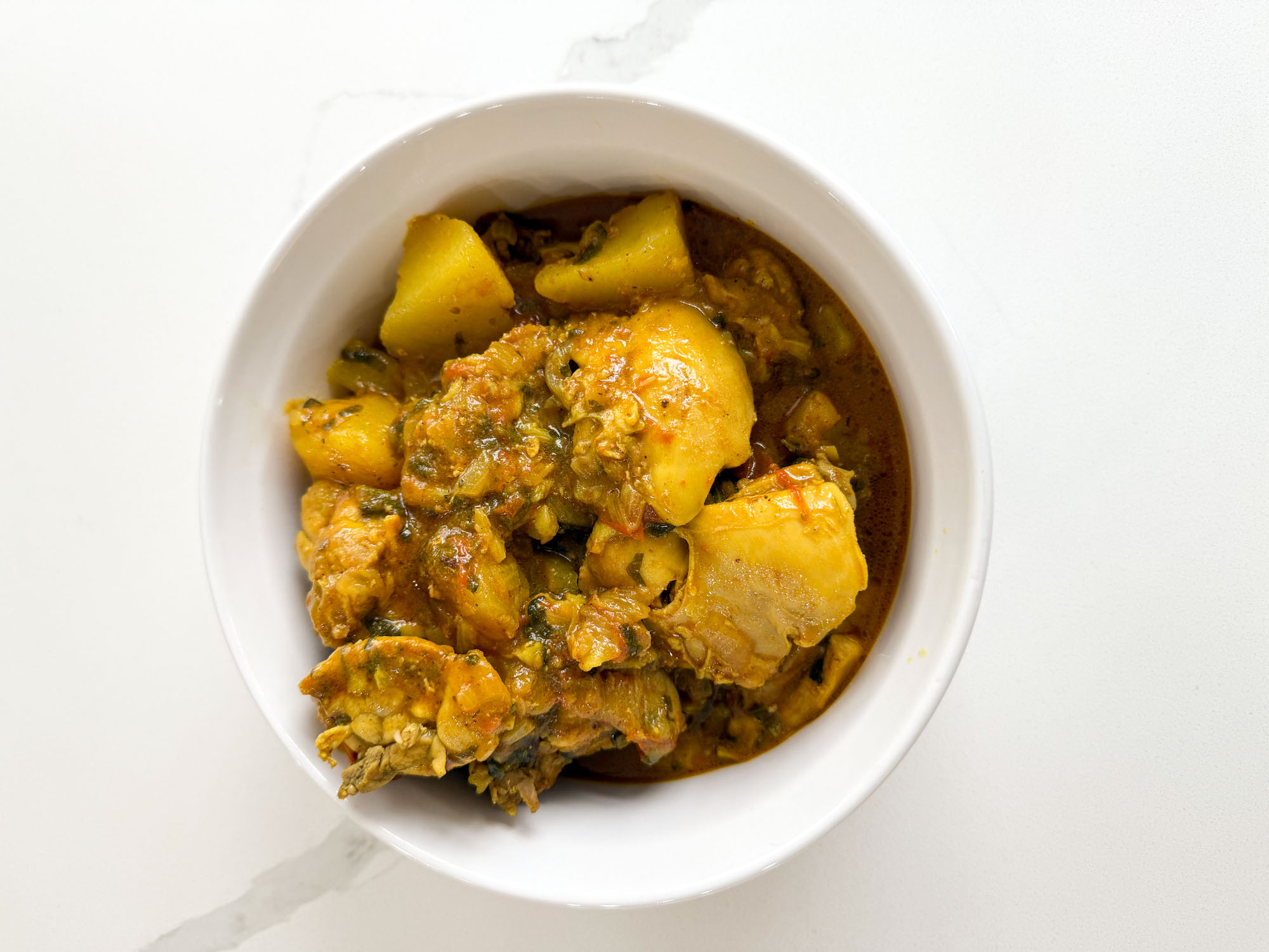 Pollo Sudado plate